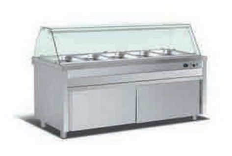 Bain marie pe suport neutru inchis