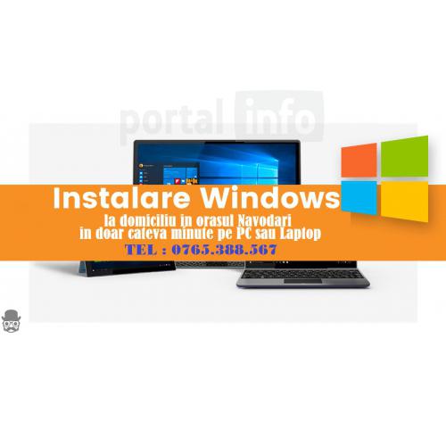 Instalare Windows La Domiciliu in Navodari  0765388567